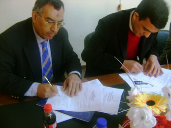 Faculty of Engineering, at IUG, Signs a Cooperation Agreement with LINK Company