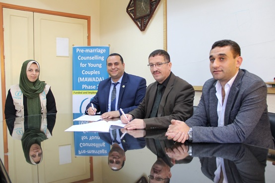 Signature OF Cooperative Agreement With Interpal
