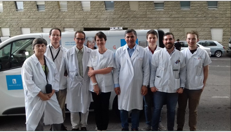 Dean of The Health Sciences Faculty ended a visit to the University of Claude Bernard in Lyon, France
