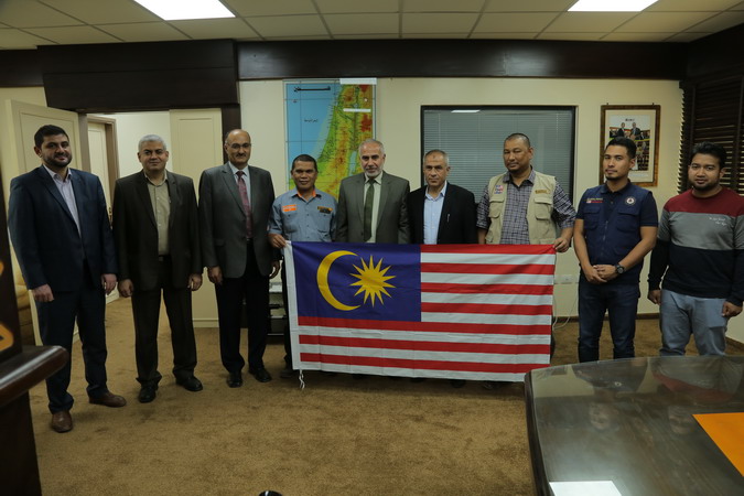 Delegation of Milesian Gaza Lovers& Muslim Care Visits IUG
