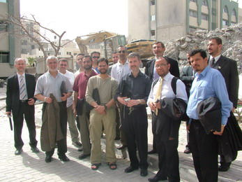 A delegation of British Doctors of PimaPalestine Visits IUG