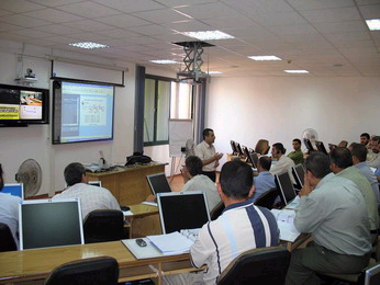 A Training Course on Remote Sensing and GIS By IUG, JICA and MOP