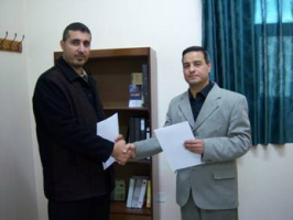 Engineering Faculty, at IUG, Signs a Cooperative Agreement with Al-Tariq Company